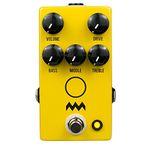 JHS Charlie Brown V4 Overdrive Guitar Effects Pedal, Yellow