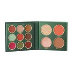 MARS The City Paradise Makeup Kit | Highly Pigmented and Blendable | 9 Eyeshadow Palette with 1 Highlighter, Blusher, Bronzer & Compact Powder each (16.0 gm) (06-Lucknow)