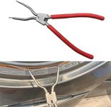 383EER4004A Washing Machine Inner/Outer Tub Spring Expansion Tool Washer Spring Removal Tool For 4986ER0004F/B/G Door Boot Replace for LG & Samsung Solid Metal Max Expansion 4.3 inches（Red）