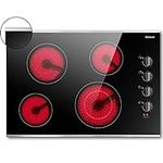 Karinear 30 Inch Electric Cooktop 4