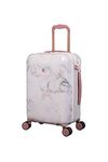 it luggage Sheen - Marmo Rose| Marble Effect| Polycarbonate| Hardsided Suitcase| Spinner Wheels Travel Bag | 8 Wheel Trolley Bag| Cabin-54.5 Cm