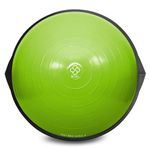 BOSU Pro Multi Functional Home Gym Full Body Balance Strength Trainer Ball Equipment with Guided Workouts and Pump