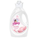 Fleecy Pure Balance Liquid Fabric Softener Rosewater, 2.6 L