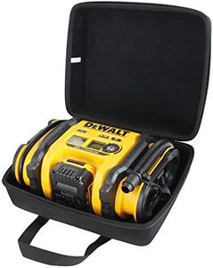 Adada Hard Travel Case for DEWALT DCC020IB 20V Max Inflator (Black)