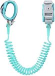 Anti Lost Wrist Link Anti Lost Leash Baby Leash Anti-Lost Wrist Chain with Child Upgraded Safety Locks for Kids (Green 8.2 Feet)