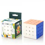 Aditi Toys 4X4 Speed Cube Puzzle for Kids & Adults, Sticker Less Speed Cube, Stress Buster Brainstorming Cube for Kids Above 3 Years, BIS Approved. (4X4 Cube).