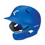 Easton Z5 2.0 Batting Helmet w/Universal Jaw Guard | Baseball Softball | Senior | Matte Royal | 2020 | Dual-Density Impact Absorption Foam | High Impact ABS Shell | Moisture Wicking BioDRI Liner