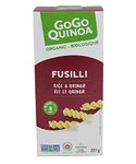 GoGo Quinoa Pasta Rice & Quinoa Fusilli | Organic | Gluten-Free | Non-GMO | Vegan | Made in Canada | Corn-Free, Dairy-Free, Egg-Free, Soy-Free | 227g