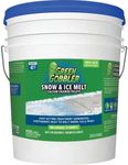 Green Gobbler 93% Pure Calcium Chloride Snow & Ice Melt Pellets | Effective at -40° | 35 lb Pail | Concrete Safe Ice Melt