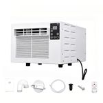 FgdVrelnor Portable Air Conditioner, 1876 BTU Small AC Unit with Remote, Cooling & Dehumidifying Dual Mode, 24H Timer, Low Power, Quiet Spot Cooler, for Camping, Tent, 1-5㎡ Space
