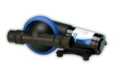 Jabsco 50890-1000 Marine Filter-less Waste Pump Robust Single Diaphragm Design, 5 GPM, 1.5 inch, 12 Volt, 15 Amp