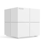 Tenda Nova MW6 Mesh WiFi System - Whole Home WiFi Mesh System - Add-on Unit to an existing Mesh Network - Dual-Band AC1200 - Gigabit Ports - Easy Setup - Replaces WiFi Router and Extender - 1-Pack