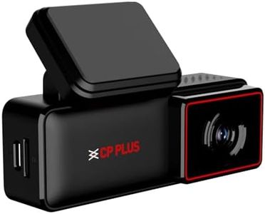 CP PLUS CP-AD-H2B-PW Car Dashcam with GPS | 2MP Full Hd Resolution | Large Field of View | Supports G Sensor | Supports Night Vision | Suitable for Large Cars & SUVs