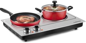 CUSIMAX Hot Plate, 1800W Double Bur