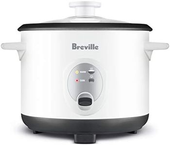 Breville the Set & Serve Rice Cooker, LRC210WHT