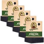 Dr. Squatch Men's Bar Soap - 5-Pack Pine Tar - All Natural Bar Soap for Men - 5 Bars of Soap - Smell like an Old Growth Forest