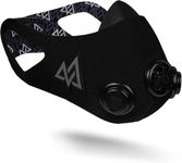 Elevation Training Mask 2.0 - for Endurance - Increase Your Sports Performance, Endurance, Weight Lifting, Workout, Running Altitude Mask, Fitness Running, Manufactured in USA (Blackout, Small)