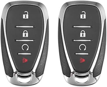 X AUTOHAUX 2pcs 4 Button Car Keyless Entry Remote Control Replacement Key Fob Proximity Smart Fob HYQ4AA for Chevrolet Volt 2016-2019 315MHz 46 Chip