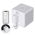 Smart Fingerbot Button Pusher, No Wiring Switch Upgrade with touch control, Control TV Air Conditioner, Work with Smart Life App, Compatible with Alexa, Google Home, IFTTT