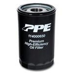 PPE - Premium High-Efficiency Oil Filter 114000650 Compatible with 2019-2021+ GM 3.0L Silverado 1500 (Replaces AC Delco PF66)