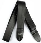 Couch ALL BLACK RACER X GUITAR STRAP made in USA Guitar Straps