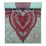 Gaiam Zara Rogue Reversible Extra Thick Non-Slip Yoga Mat for All Types of Yoga, Pilates and Floor Workouts, 6mm