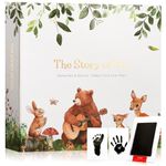 Keepsake Baby Memory Book for Boys and Girls: Baby Gift & First Year Memory Book - Record Every Milestone from Birth to Age 5 - a Beautiful Scrapbook or Photo Album