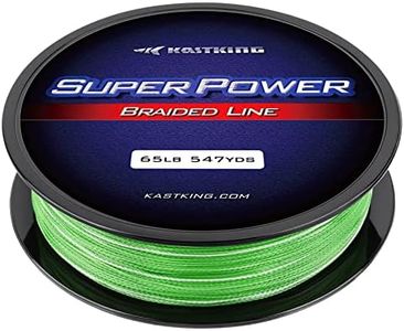 KastKing Superpower Braided Fishing Line, Grass Camo, 30LB, 327 Yds