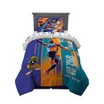 Franco Kids Bedding Super Soft Comforter and Sheet Set, 4 Piece Twin Size, Space Jam 2 A New Legacy