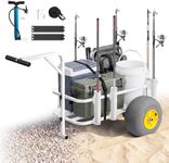VEVOR Beach Fishing Cart, 200 lbs L