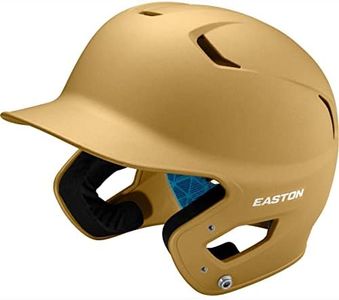 Easton Senior Z5 Grip Batters Helmet, Vegas Gold