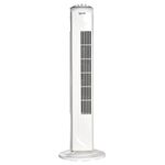 Igenix DF0030 Oscillating Tower Fan, 45 Watt Power, 30 Inch, 3 Speed Settings High, Medium & Low, 2 Hour Timer with Auto Shut Off, Quiet Operation, White