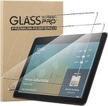 KZIOACSH Tempered Glass Screen Protector for Echo Show 10 (3rd Gen) 2023 10.1 Inch, 2 Pack 9H Hardness HD Clear Anti-Scratch Tempered Glass Film Bubble Free High Touch Sensitivity Screen Protector