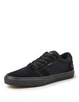 Etnies Men's Barge LS Suede Low-Top Slim Skate Shoe Sneakers Black Size 9