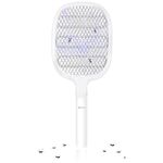 Night Cat Fly Killer Electric Fly Zapper Swatter 3000V Mosquito Bug Wasp Insect Fruit Fly Killer Zapper Swat Bat Racket Trap Indoor USB C Rechargeable