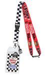 Bioworld Spongebob Squarepants The Krusty Krab Lanyard Breakaway ID Badge Holder with Metal Charm and Collectible Sticker