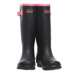 Jileon Wide Calf Women Rain Boots | Specially Designed For Ladies with Wide Feet, Ankles & Calves| Fit up to 18” Calves | 100% Waterproof Wide Calf Rain Boots - Plus Size Boots Extra Wide Calf