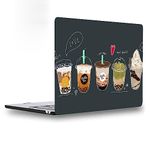 Case Cover Compatible with MacBook Air 13.6 inch 2022 Release A2681 M2 Chip with Liquid Retina Display, Plastic Hard Laptop Shell Snap on Cover for 13.6" MacBook Air M2, Bubble Tea