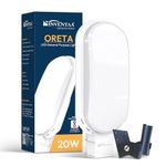 INVENTAA Oreta Street Light 20 Watt led Outdoor Light Waterproof with 1 Yr Replacement Warranty | Waterproof LED Lights Installed As Terrace Lights, Street Lights & Road Light (Warm White, 20W)