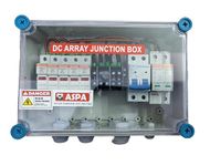 ASPA Solar DCDB 5 in 1 out 500V 63A MCB 600V SPD AJB DC Array Junction Distribution Box