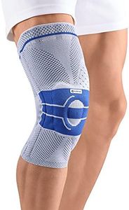 Bauerfeind - GenuTrain A3 - Knee Support - Helps Relieve Chronic Knee Pain and Irritation - Right Knee - Size 1 - Color Titanium