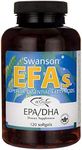 Swanson EFA EPA & DHA Lemon Flavor 120 SGELS