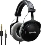 Gemini Sound DJ Equipment Mixing Headset System DJX-1000 Ultimate Over Ear Closed Back Studio Monitor Isolation Recording Headphones for Professional DJ Headphone