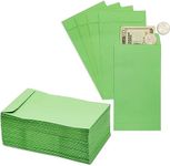 Budgeting Envelopes for Cash, Coins, Money (3.5 x 6.5 In, 100 Pack)