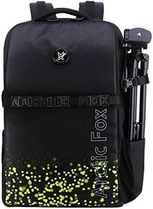 Arctic Fox Click Lime Popsicle Camera Backpack with 17 Inch Laptop and Tripod Holder, green
