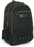 JCB - Multi Pocket Laptop Padded Backpack - Water Resistant Rucksack Travel Bag Perfect as Under Seat Bag For Travel - Large Work Bag Anti Theft Pockets - 28L - Black