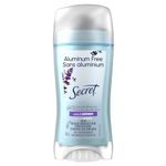 Secret Aluminum Free Deodorant for Women, Lavender, 68 g