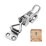 Adjustable Toggle Clamps, Yetaha Pull Latch Toggle Clamp Catch Latches, Stainless Steel Adjustable 5610A Quick Release Pull Clip, Heavy Duty Catch Hasp for Door Tool Box Case Chest Door Trunk Latch