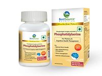 BestSource Nutrition's Phosphatidylserine Enriched Phospholipid Complex for brain & cognitive health, 60 Veg Caps of 500mg each