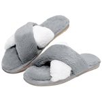 Womens Plush Slippers